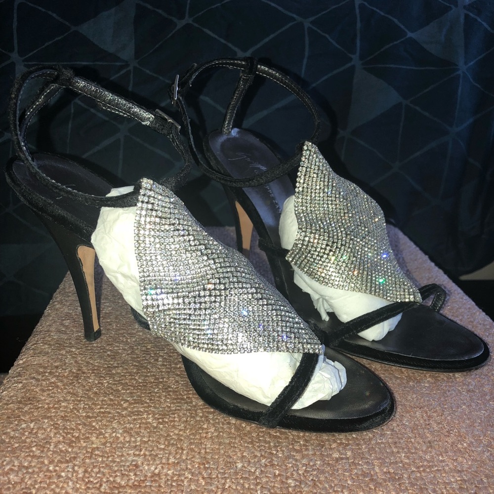 Giuseppi Zanotti rhinestones sandals